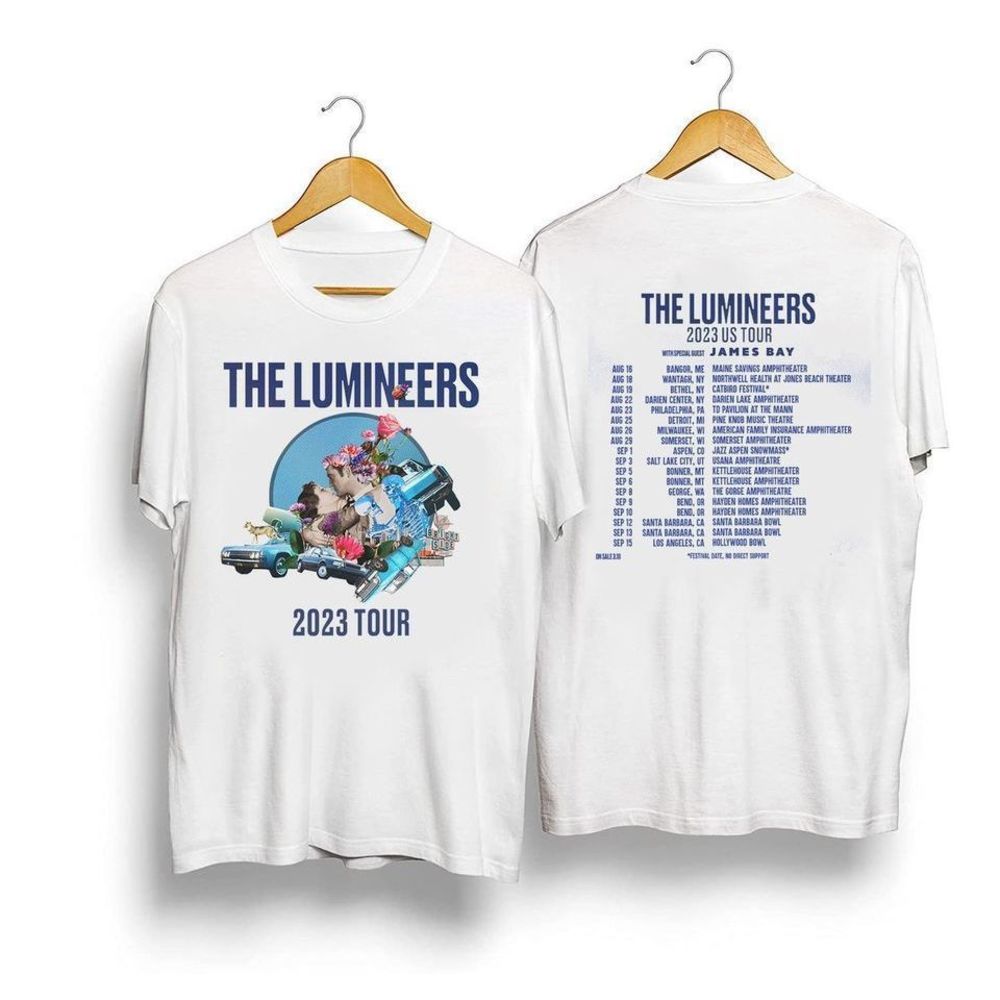 The Lumineers 2023 Us Tour Shirt The Lumineers 2 sided Shirt